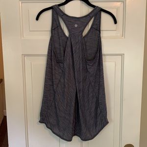 lululemon Heathered Indigo Racerback Tank Top